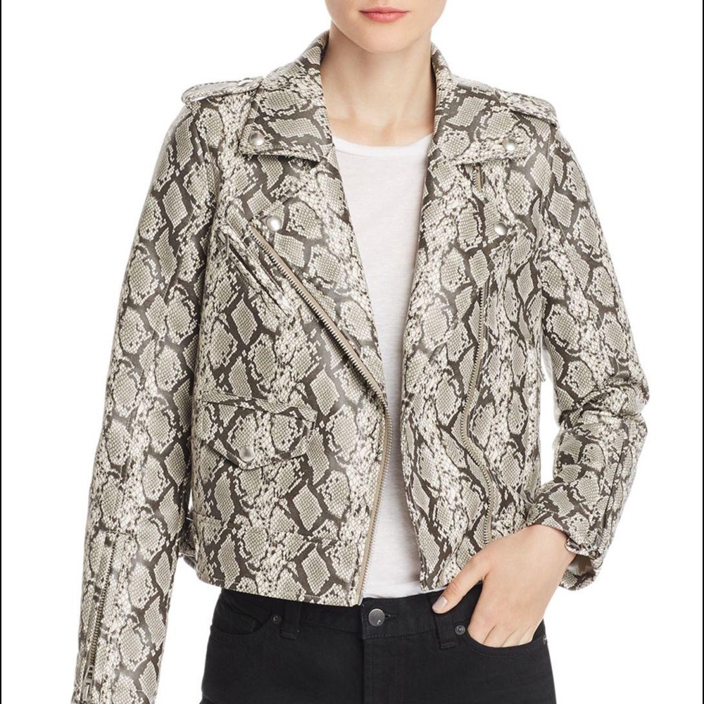 Blank Nyc Snakeskin jacket